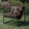 Уличное кресло Лофтовик Комфи ++ оксфорд коричневый