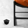 Пуфик под ноги экокожа оранжевый — фото 7