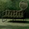 Диван уличный Лофтовик + оксфорд темно-зеленый