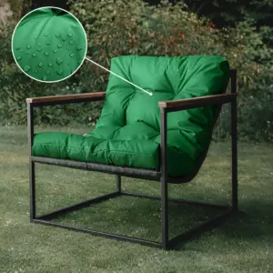 Уличное кресло Лофтовик Комфи ++ оксфорд зеленый