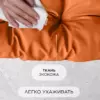 Кресло для отдыха "Буффон" экокожа оранжевый — фото 6