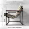Кресло для отдыха Лофтовик Комфи ++ мех леопардовый — фото 2