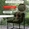 Уличное кресло для обеденного стола Лофтовик Комфи + оксфорд темно-зеленый — фото 10