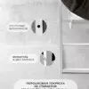 Кресло для отдыха "Буффон" рогожка коричневый, белый металл — фото 4