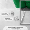Уличный диван для отдыха "Буффон" оксфорд зеленый, белый металл — фото 7