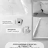 Уличный диван для отдыха "Буффон" оксфорд белый, белый металл — фото 7