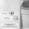 Кресло для отдыха Лофтовик + серый рогожка, белый металл — фото 4