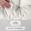 Диван в стиле лофт Комфи ++ с мягкими подлокотниками, экокожа белый, белый металл — фото 5