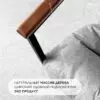 Кресло в стиле лофт Лофтовик комфи ++ рогожка серый — фото 4