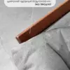 Кресло для отдыха Лофтовик Слэш ++ рогожка серый, белый металл — фото 4